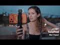 Joby TP02 Kompakt, Mini, mit Selfie-Stick und LED-Leuchte