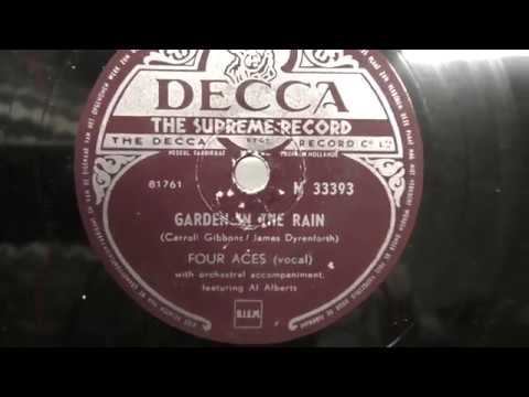 The four aces: Garden in the rain. (1951).