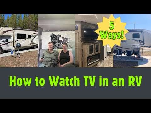 How to Watch TV in an RV (5 RV TV Options)