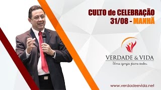 31 Ago 2014 - Domingo Manhã - "Voltando a Sonhar!" - Pr Djalma Toledo