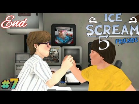 J dan Mike Bertemu!! Ice Scream 5 Friends: Mike's Adventures ~End~