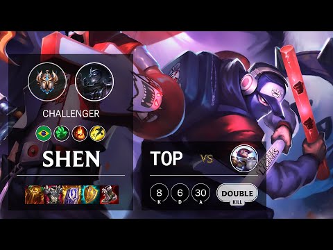 Shen Top vs Fiora - BR Challenger Patch 11.1