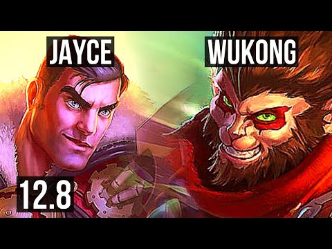 JAYCE vs WUKONG (TOP) | 6/0/3, 67% winrate, Dominating | EUW Master | 12.8