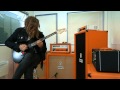 Jim Root tries out the Orange Rockerverb 100 MKIII Guitar Amp for the first time.