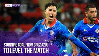 Jorge Sánchez’s Perfect Volley Levels the Match Between Cruz Azul and Flamengo | beIN SPORTS USA