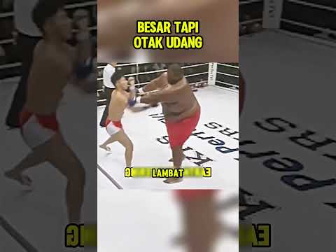 BADAN DOANK BESAR TAPI OTAK UDANK!! #boxing #sports #mma #shorts