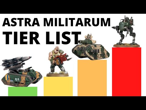 Astra Militarum  Unit Tier List in Warhammer 40K 10th Edition - Best Imperial Guard Units?