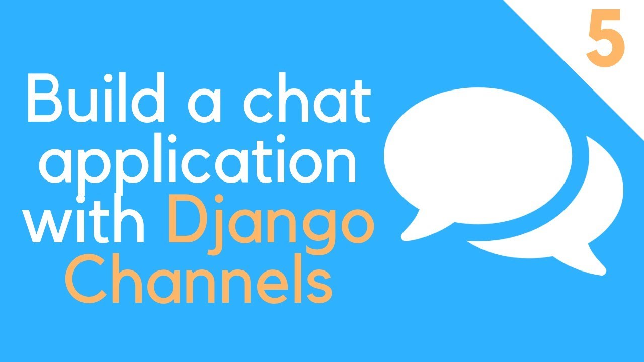 Django Channels Tutorial - 5 // Chat models and API