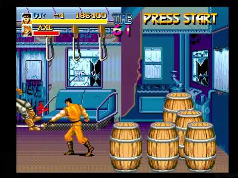 [MD1] Final Fight MD Christmas 2025 Version 0.92b Demo | Mega Drive | Homebrew