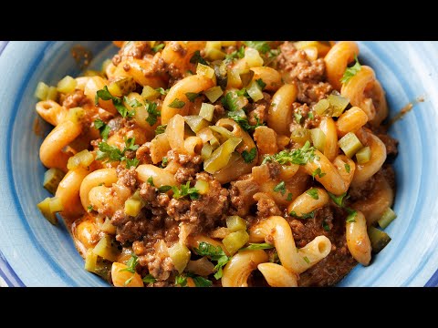 Delicious Cheeseburger Pasta Recipe 🧀