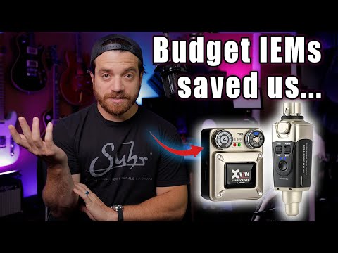 These Budget Wireless IEMs Saved Our Shows! (Xvive U45 )