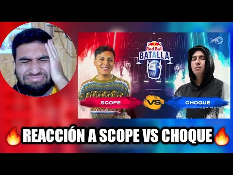 CHOQUE SACA UN MINUTAZO🤯🔥!! REACCIÓN A CHOQUE VS SCOPE CUARTOS RED BULL PERÚ 2022