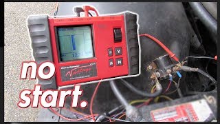 NO START: Ford Starter Solenoid Diagnose / Operation
