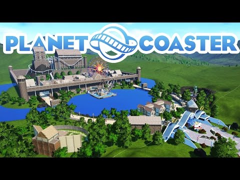 Planet Coaster Alpha 2 Gameplay - King's Lake Tour! - Let's Play Planet Coaster Part 8