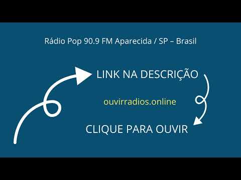 Rádio Pop 90.9 FM Aparecida / SP – Brasil