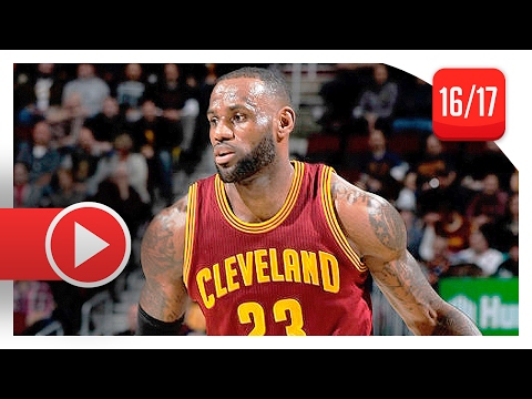 LeBron James Full Highlights vs Timberwolves (2017.02.01) - 27 Pts, 12 Ast, 8 Reb