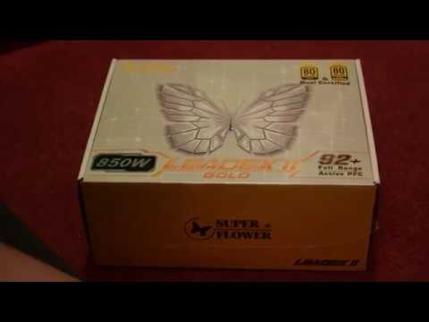 Super Flower Gold | Leadex 2 / II 850w | PSU Unboxing