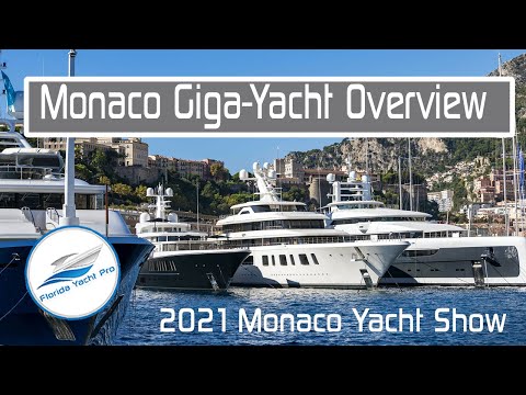 Monaco Giga-Yachts (300ft ++ ) @ Show | Available 2021 Monaco Yacht Show | Schedule Deals Now