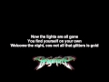 DragonForce - City Of Gold | Lyrics on screen | Full HD