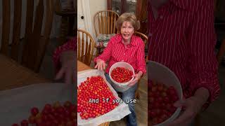 The easiest way to preserve cherry tomatoes #foodhacks #easyrecipe #tips