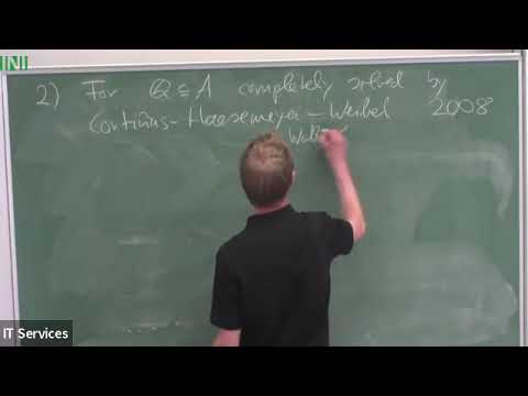 Prof. Georg Tamme | A version of Vorst's conjecture in positive and mixed characteristic