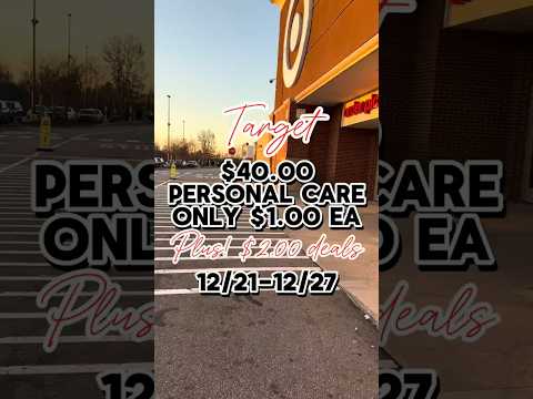 Target Deals This Week 12/21-12/27