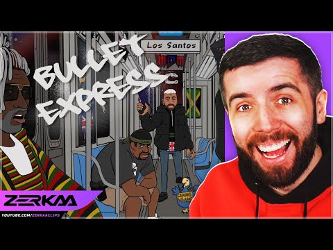 Zerkaa Reacts To Bullet Express - Randy Bullet x P Money x Big D x Wayne x Wiked