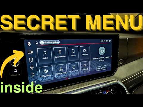 Infotainment Settings & HIDDEN FEATURES | GMC Sierra & Chevy Silverado