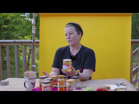 Biodlare Ingrid Evaldsson, Gyllene Biet,  pratar om priset på svensk honung.
