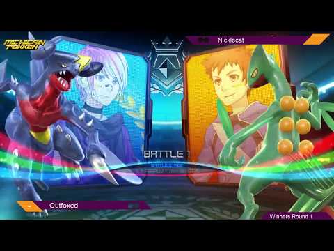 Pokken at Crepes and controlers - Outfoxed (Garchomp) vs Nicklecat (Sceptile) 11-18-18