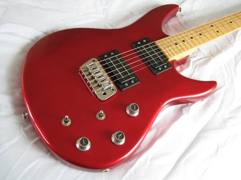 1980's Peavey Pink Milestone Guitar Made in USA w/ Hardshell Case image 20