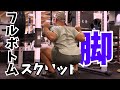 脚を太く!強くするスクワット【フルボトムが最強です】