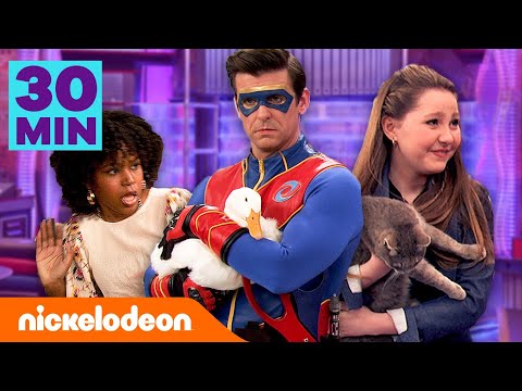 Capa de Henry Danger e Danger Force - Animais Selvagens por 30 Minutos! | Nickelodeon em Português