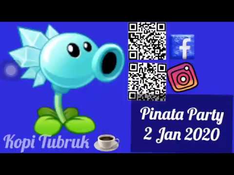 Plants vs Zombies 2 Pinata Party today 2 Jan 2020; PVZ2 Pinata Party Feastivus today 🥳☕️