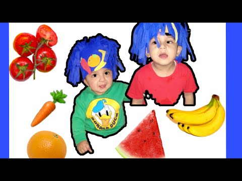 Fruits and Vegetables So Yummy 😋||Song with Saim and Danyal|| Sumbal home diaries