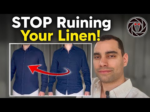 STOP Ruining Your Linen! Easy Wash Guide for Wrinkle-Free Shirts