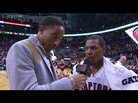 DeRozan Interviews Lowry - December 15, 2014