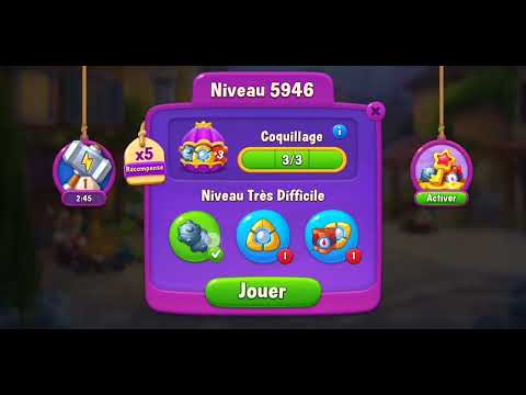 Fishdom level 5941 to 5950 / niveau 5941 au 5950