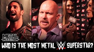 WWE Superstars on Who Is The Most Metal in WWE? | Metal Injection