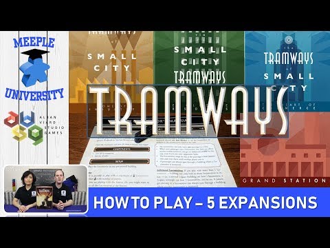 Tramways 5 Expansions – How to Play & Setup (We cover how to use them with your base game)