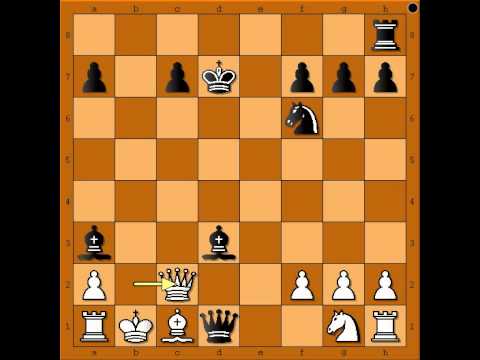 Poklonjeni pesak po ceni mata - SCHUBERT vs TIPARY - Damin gambit # 622