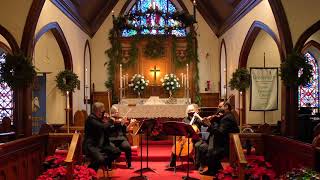 Angels We Have Heard On High - Awesome String Quartet at Grace Episcopal Church - Morganton, NC