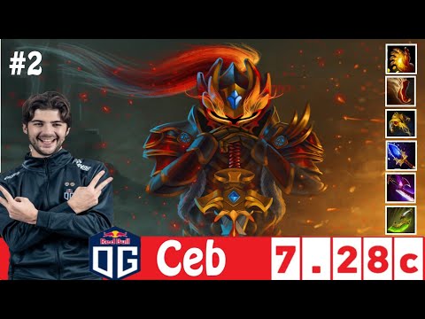 [DOTA 2] OG.Ceb the DRAGON KNIGHT [OFFLANE] [7.28C] [2]