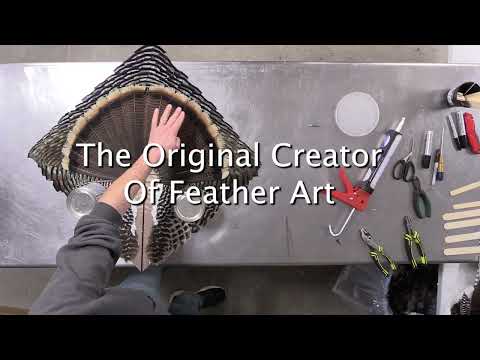 Turkey Feather Art With Jeff Frederick