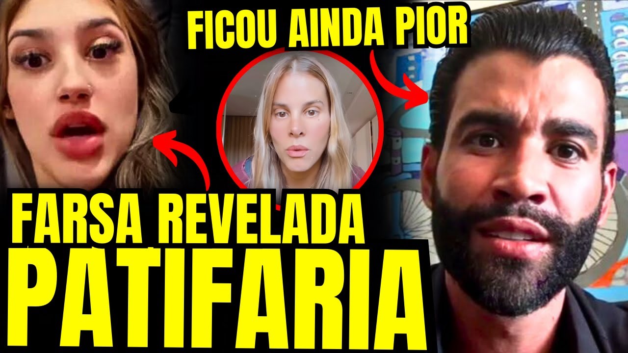 GUSTAVO LIMA SE COMPLICA AO TENTAR SE EXPLICAR E PIORA TUDO; BIA MIRANDA É DESMASCARADA E REVOLTA