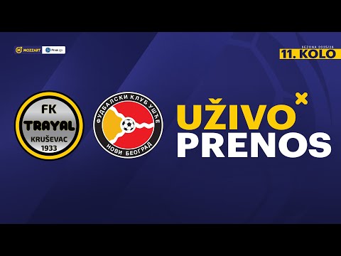 Trayal - Ušće Novi Beograd Mozzart Bet Prva liga Srbije 2025/26 11. Kolo