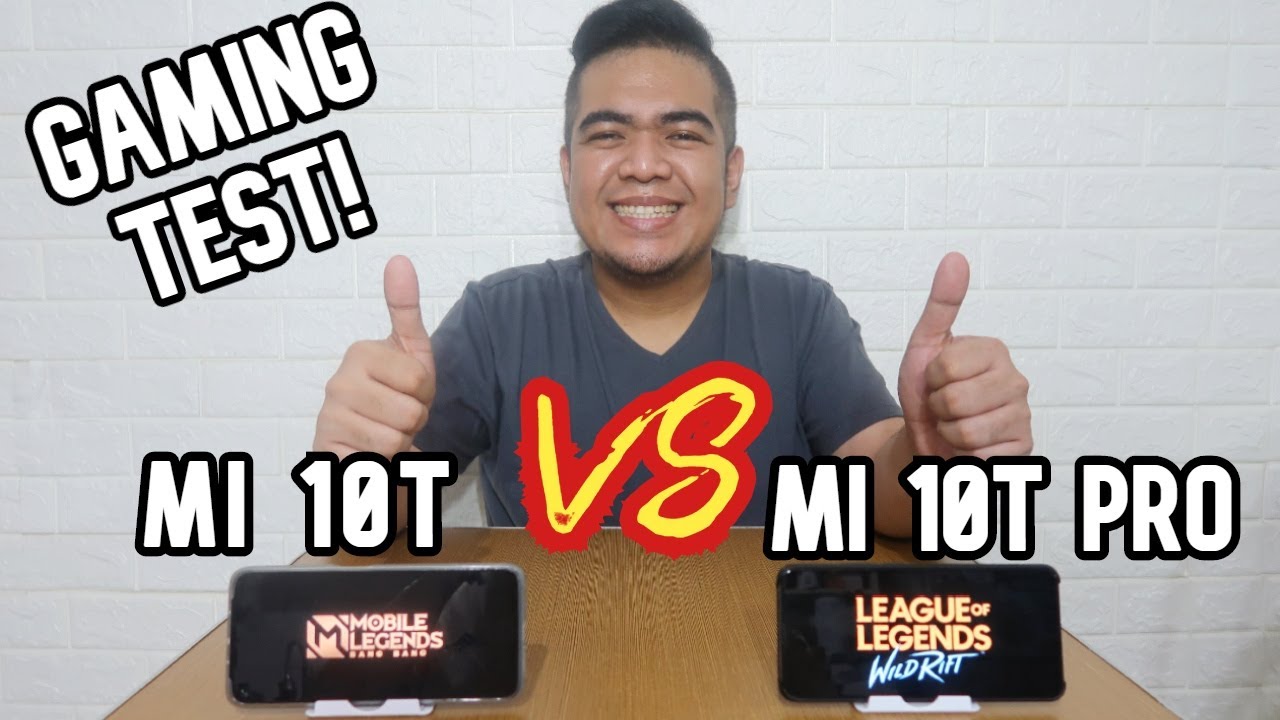 Mi 10T Pro Vs Mi 10T Gaming Test | LOL Wild Rift | BDM | PUBG | CODM | Mobile Legends Gameplay