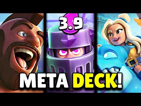 VI CHIEDO SCUSA... PROVO il DECK META 3.9 MK + HOG! 🤬 Clash Royale ITA