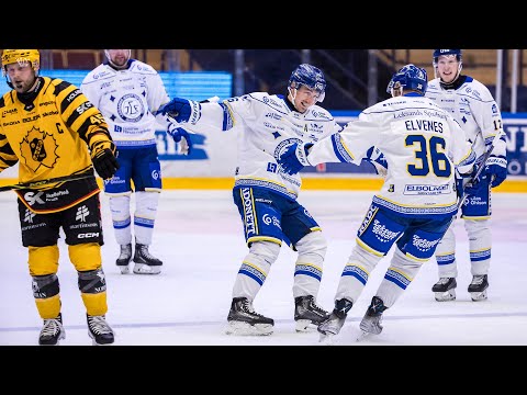 Segerfirande efter hemmamatchen mot Skellefteå AIK