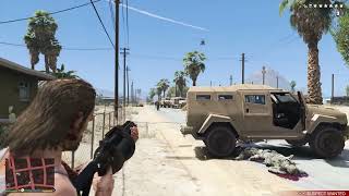 GTA 5 - Blaine County Drug Deal Shootout + Six Star Escape